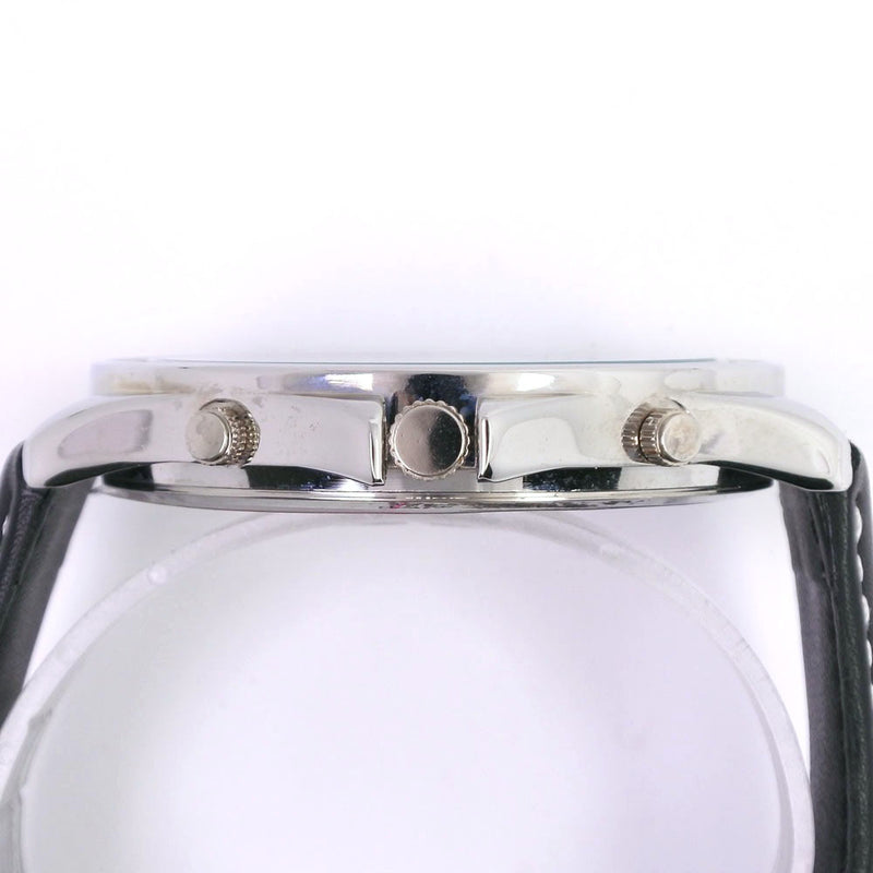 [Vandome] Vandome 5 Time Swarovski Crystal Watch de acero inoxidable x Cuarzo de cuero Multicolor de cuero Multicolor Rank