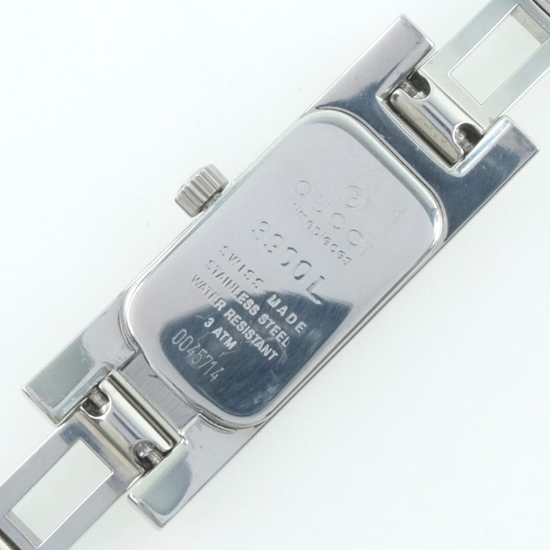 [Gucci] Gucci 3900L Reloj de cuarzo de acero inoxidable Damas de marcación de plata