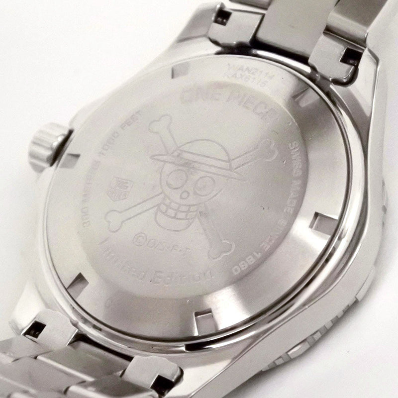 [Etiqueta Heuer] Etiqueta Hoire One Piece Calibur 5 Wan2114 Reloj de marcación de marcación de marcación negra automática de acero inoxidable de acero inoxidable