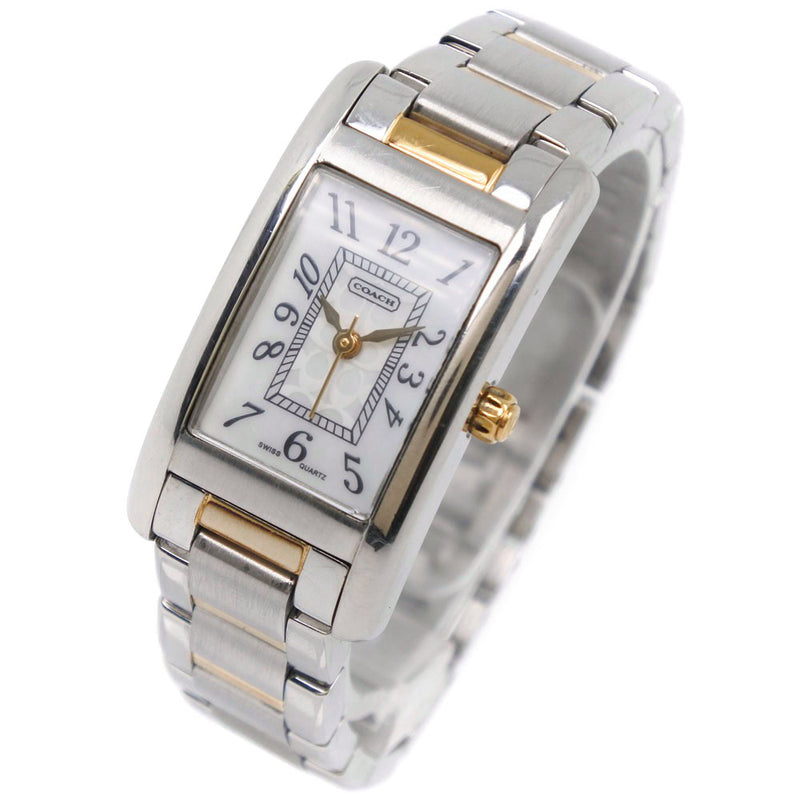 Coach] Coach Signature Ca.16.7.20.0407 Watch Stainless Steel Gold