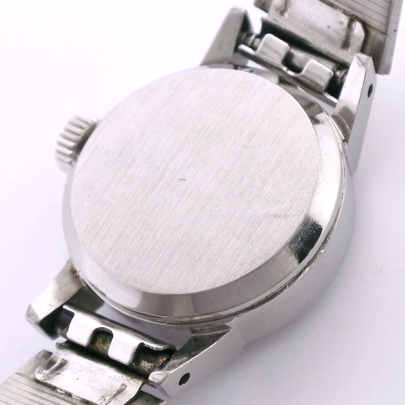 【OMEGA】オメガ
 cal.484 腕時計
 ステンレススチール 手巻き レディース シルバー文字盤 腕時計