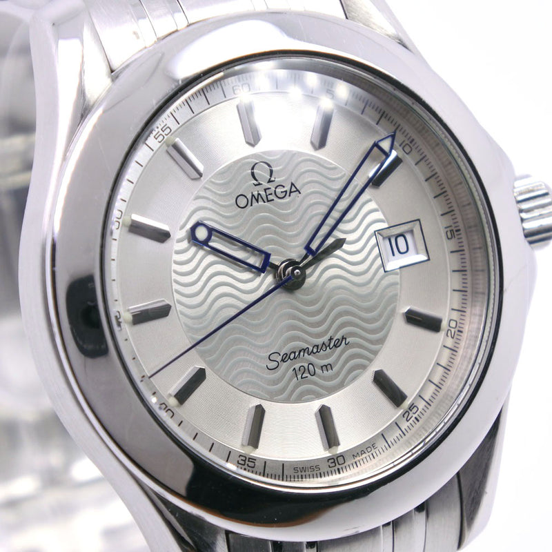 【OMEGA】オメガ
 シーマスター 120M 2511.31 腕時計
 ステンレススチール クオーツ メンズ シルバー文字盤 腕時計