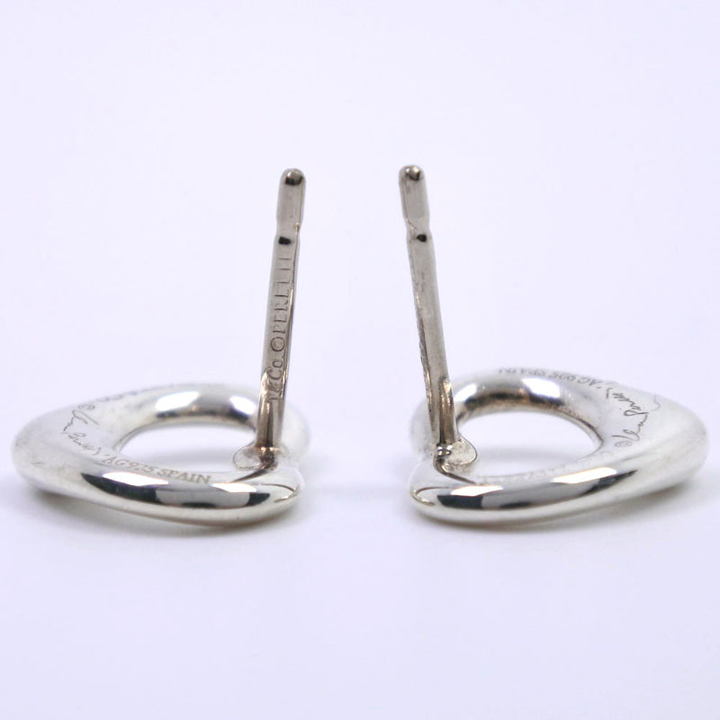 [Tiffany & Co.] Tiffany Open Heart El Saperetti Piercing Silver 925 Ladies Earrings