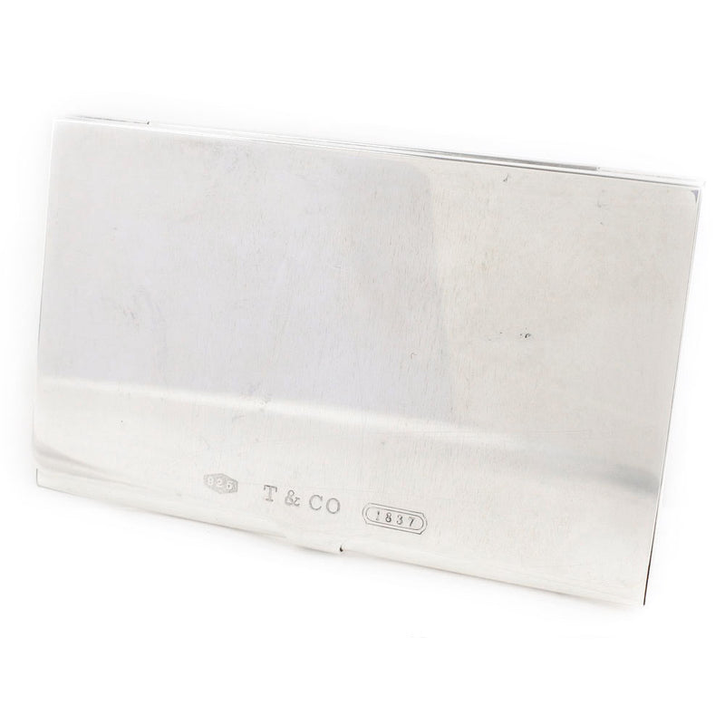 [Tiffany & Co] Tiffany 1837 Card Case Silver 925 Unisex Card Case