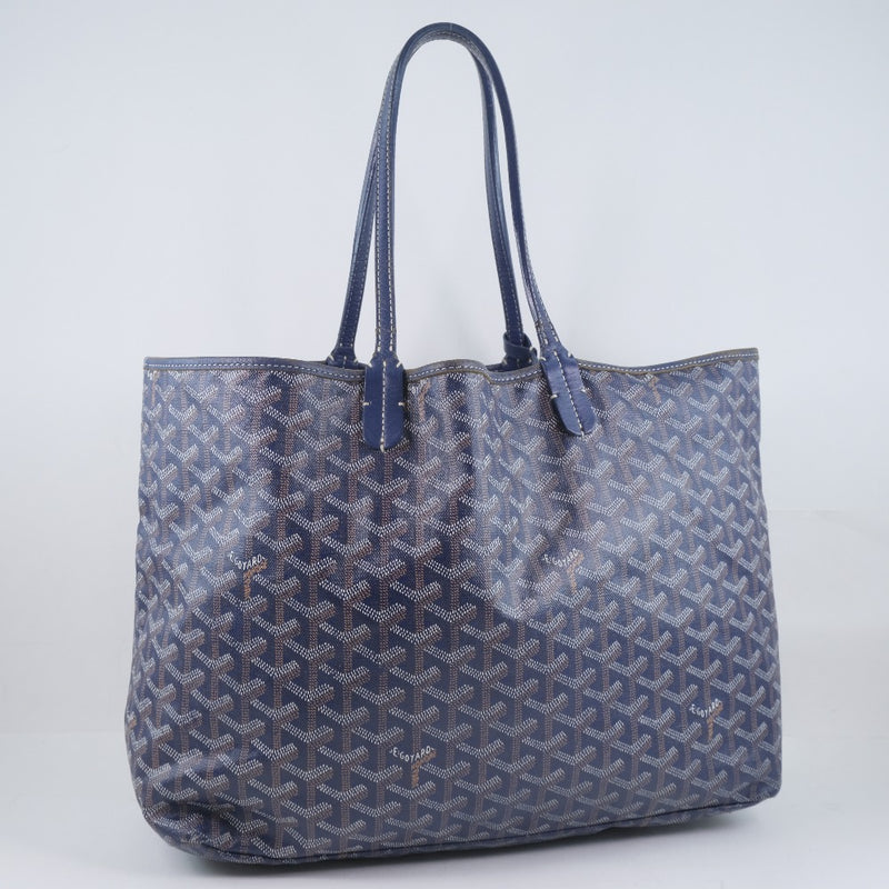 [GOYARD] Goyal Saint Louis PM Tote Bag PVC Coating Canvas Blue Unisex Tote Bag