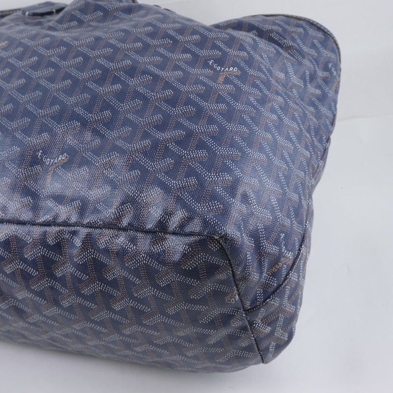 [GOYARD] Goyal Saint Louis PM Tote Bag PVC Coating Canvas Blue Unisex Tote Bag