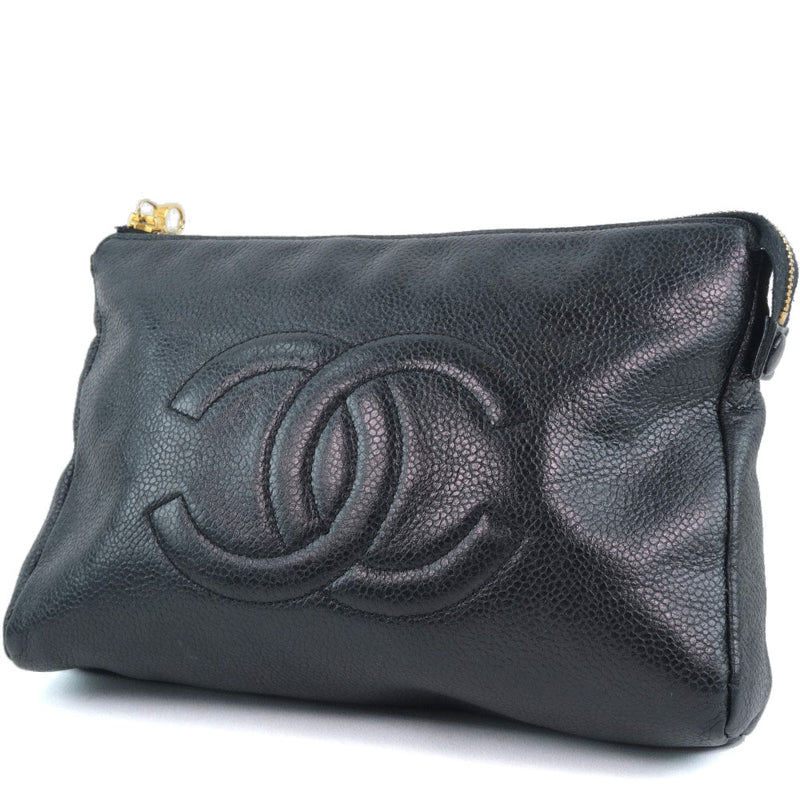 CHANEL] Chanel Makeup pouch A07011X01501 Pouch Mat Cabian Skin