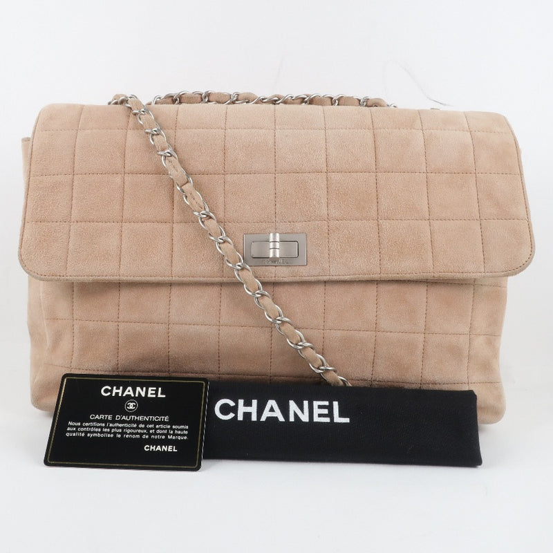 [Chanel] CHANEL Cadena Swedy Swedy Beige Ladies Shoulder Bags