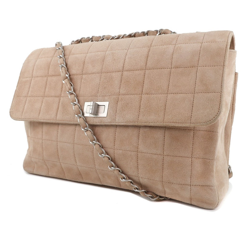 [CHANEL] Chanel Chain Shoulder Swedy Beige Ladies Shoulder Bag