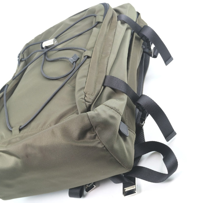 [PRADA] Prada Backpack 2VZ055 Backpack Daypack Nylon Khaki Unisex Backpack Daypack A-Rank