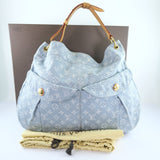 Louis Vuitton Daily Gm Shoulder Bag M40492 Bleuclair Monogram Denim  H36xW48xD10