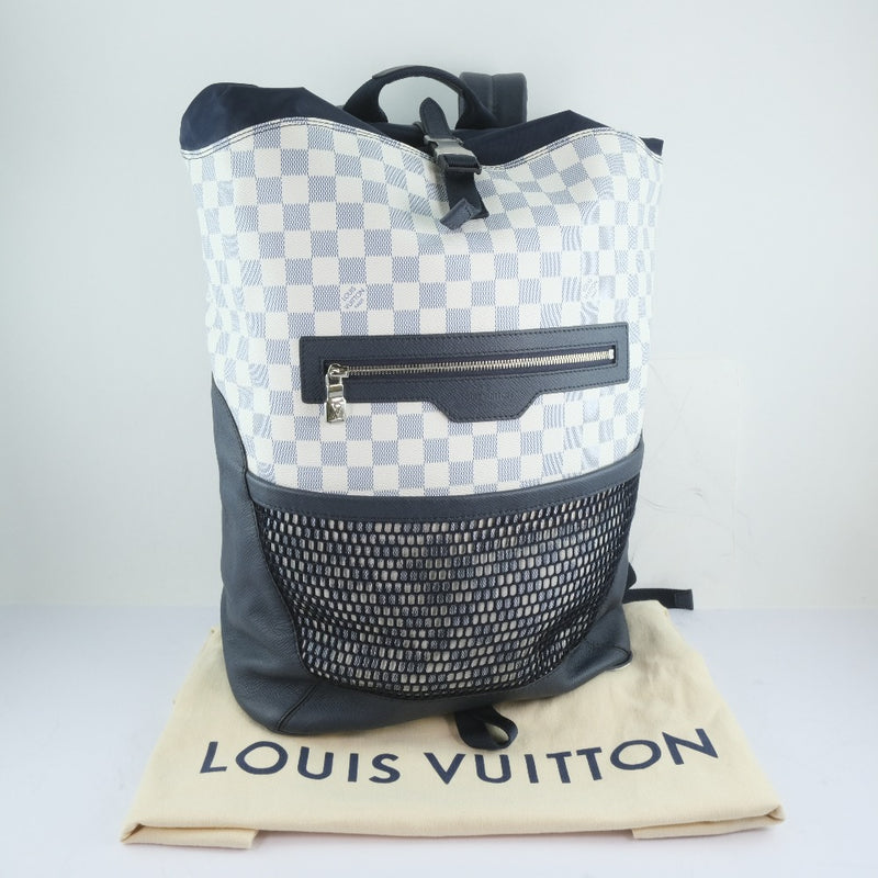 Louis Vuitton Navy Damier Coastline Matchpoint Backpack QJB53IZKNB000
