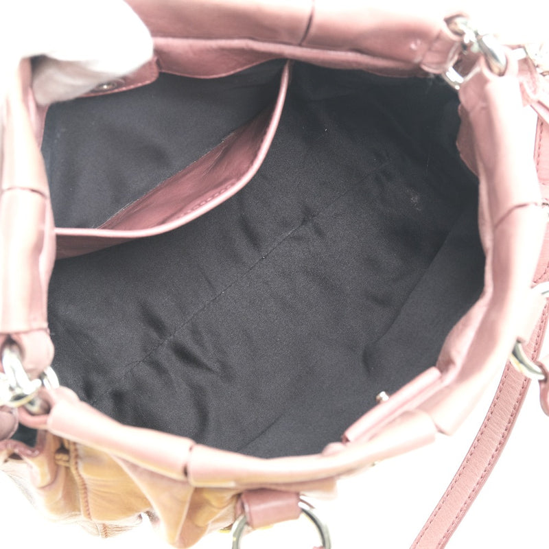 [MIUMIU] Miu Miu 2WAY Shoulder Handbag Calf Pink Ladies Handbag