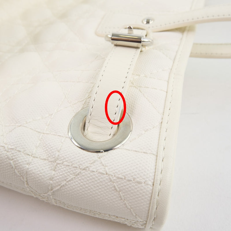[Dior] Christian Dior Lady Dior Panarea Kanage Bag Bag PVC Revas
