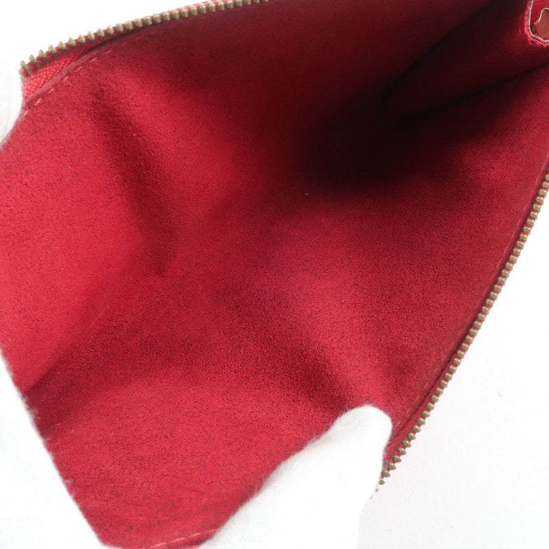 Louis Vuitton] Louis Vuitton Pochette Accessory M40776 Pouch Epiler rojo  CA0938 Bolsa de damas grabadas Un rango – KYOTO NISHIKINO