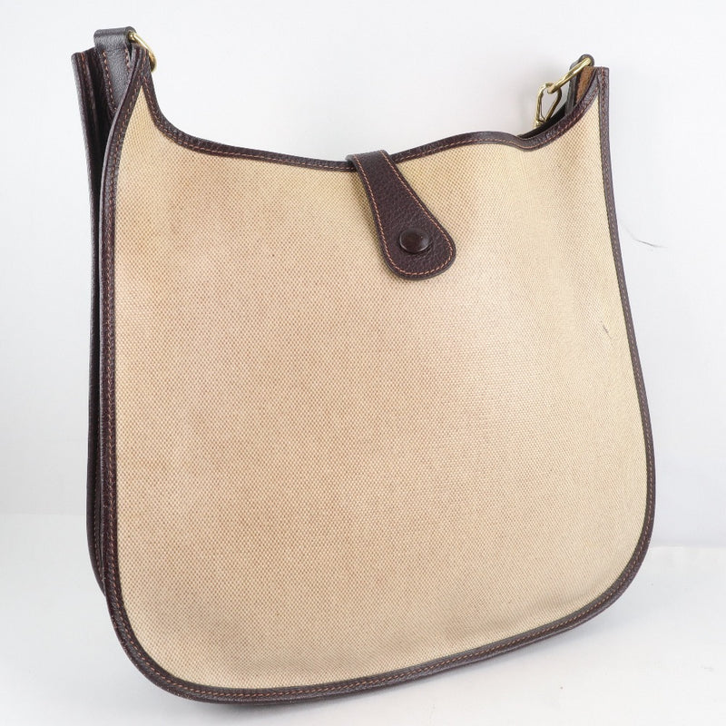 [Hermes] Hermes Evrin 1/Abrine 1 Shoulder Bag Bag Towal Ash Beige Unisex Bag de hombro B-Rank
