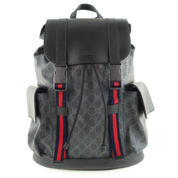 GUCCI] Gucci Backpack 495563 Backpack Daypack GG Sprem Canvas Black Men's  Rucksack Daypack S rank – KYOTO NISHIKINO