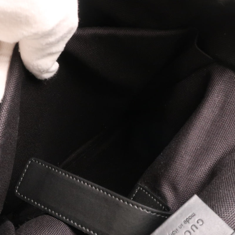 [Gucci] Gucci mochila 495563 Luc Daypack GG Sprem Canvas Black Men's Rucksack Daypack S Rank