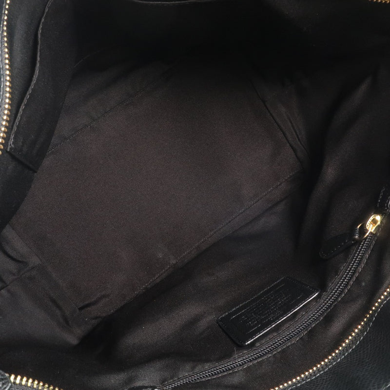 [Entrenador] Entrenador Firma F34104 bolso de bolso PVC Cubro de recubrimiento Tea Ladies Tote Bag A-Rank