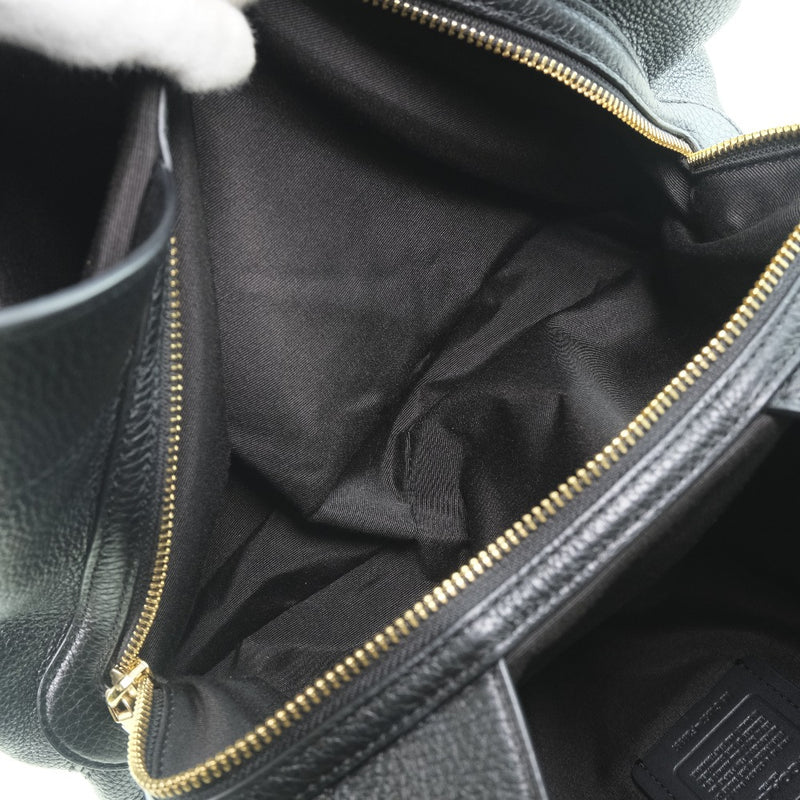 [教练]教练F28997手提袋皮革黑色女士手提袋
