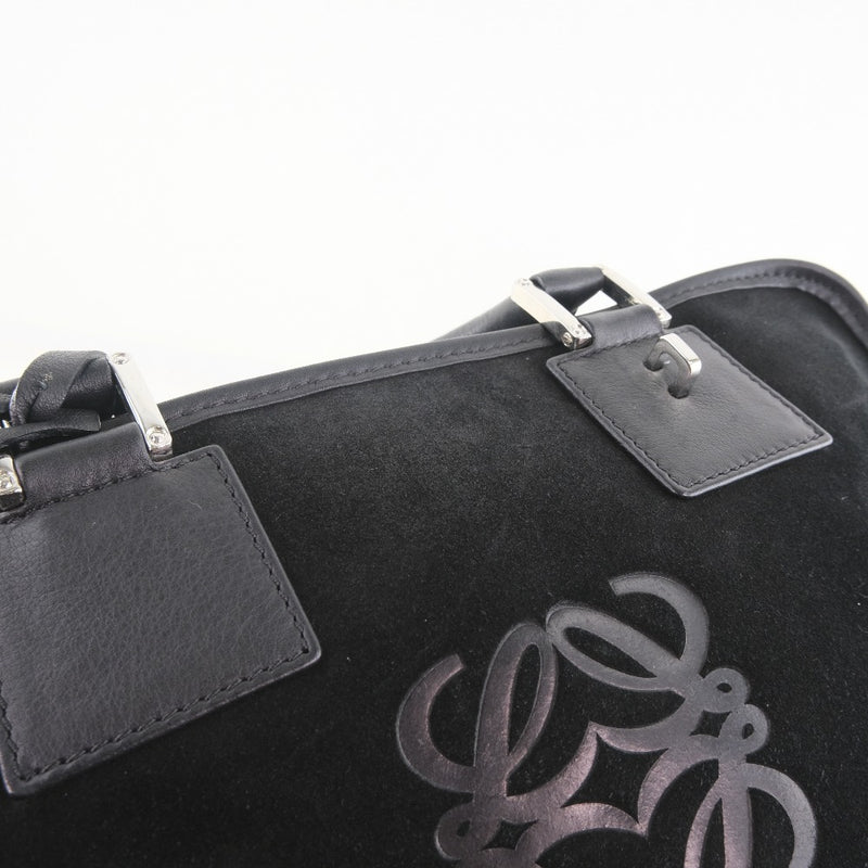 [Loewe] Loebe Amazona 28 Bolso de bolso Swed Black Ladies Handbag