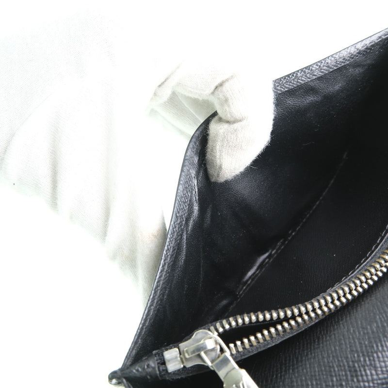 [LOUIS VUITTON] Louis Vuitton Portofoyle Blaza N62665 Long Wallet Dami Graphit Canvas Black TA0122 Engraved Men's Long Wallet