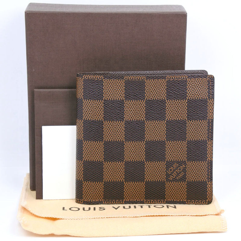 Louis Vuitton Damier Azur Marco Wallet - Preowned Louis Vuitton Wallet