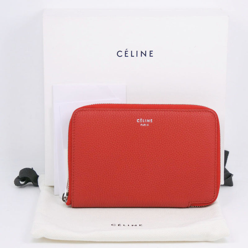 [Celine] Celine Medium Zip Round 104393au8.27pe Bi- 폴드 지갑 커프 숙녀 Bi -Fold Wallet S Rank