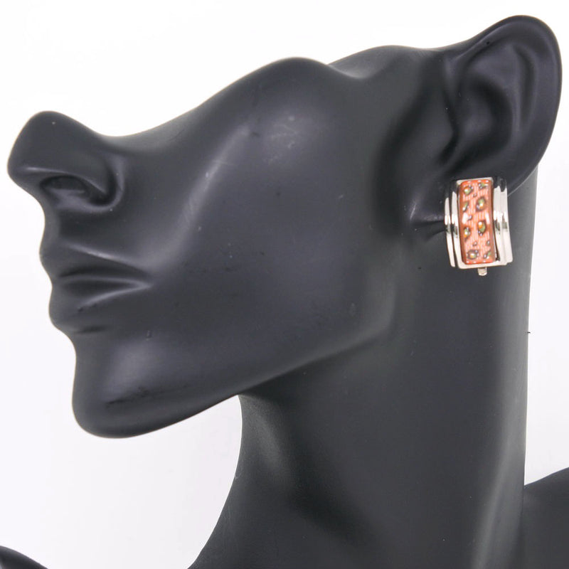 [Hermes] Hermes Earring Emerille Shichido X Metal Material de metal Silver Ladies A-Rank