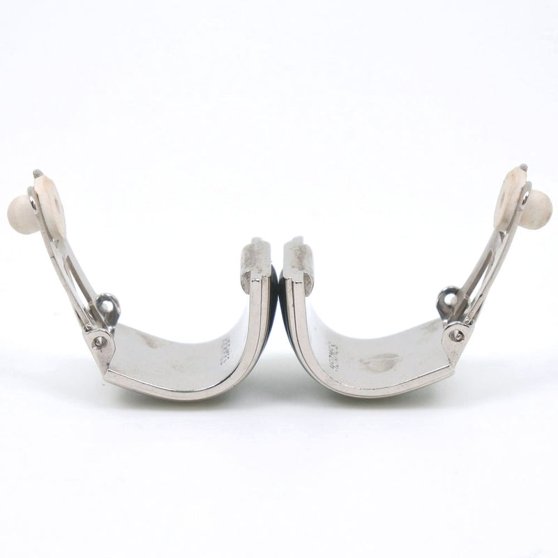 [HERMES] Hermes Emmaille Shichiho-yaki Earring x Metal Material Silver Ladies Earrings A-Rank
