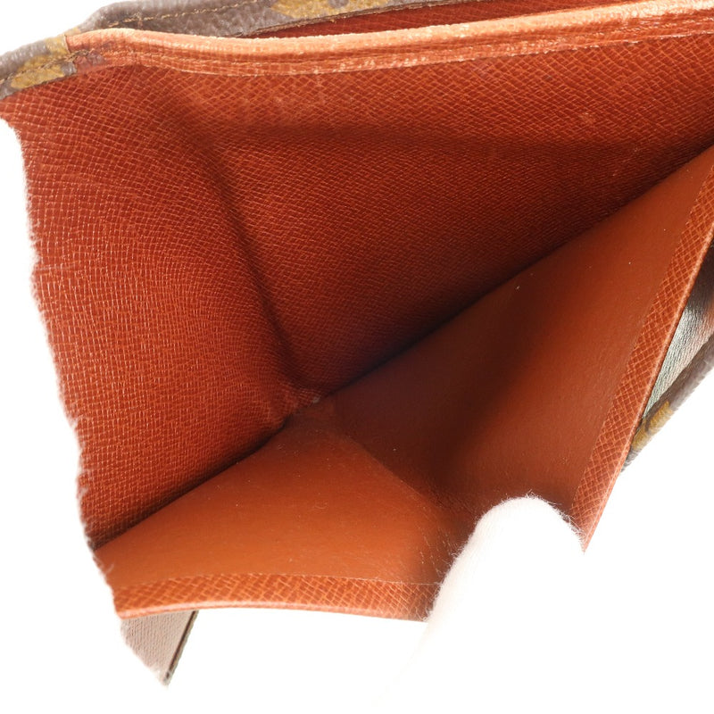 [LOUIS VUITTON] Louis Vuitton Port Monevi Cartede M61660 Bi -fold Wallet Monogram Canvas tea 8910AN Stamp Unisex Bi -fold wallet