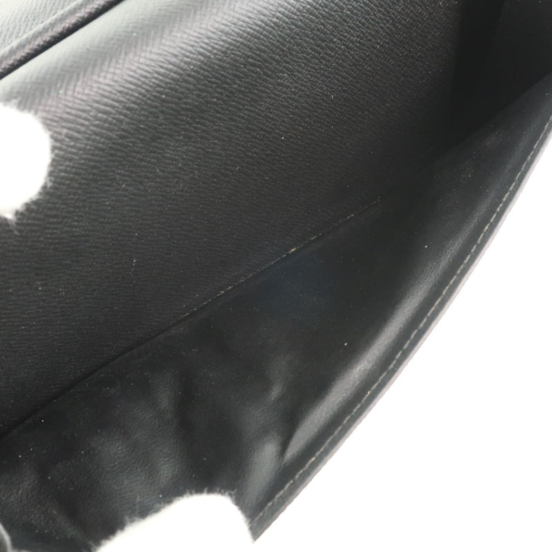 [Louis Vuitton] Louis Vuitton Zippy Wallet垂直圆形拉链M30503长钱包taiga aldoise黑色CA1119刻有男士长钱包