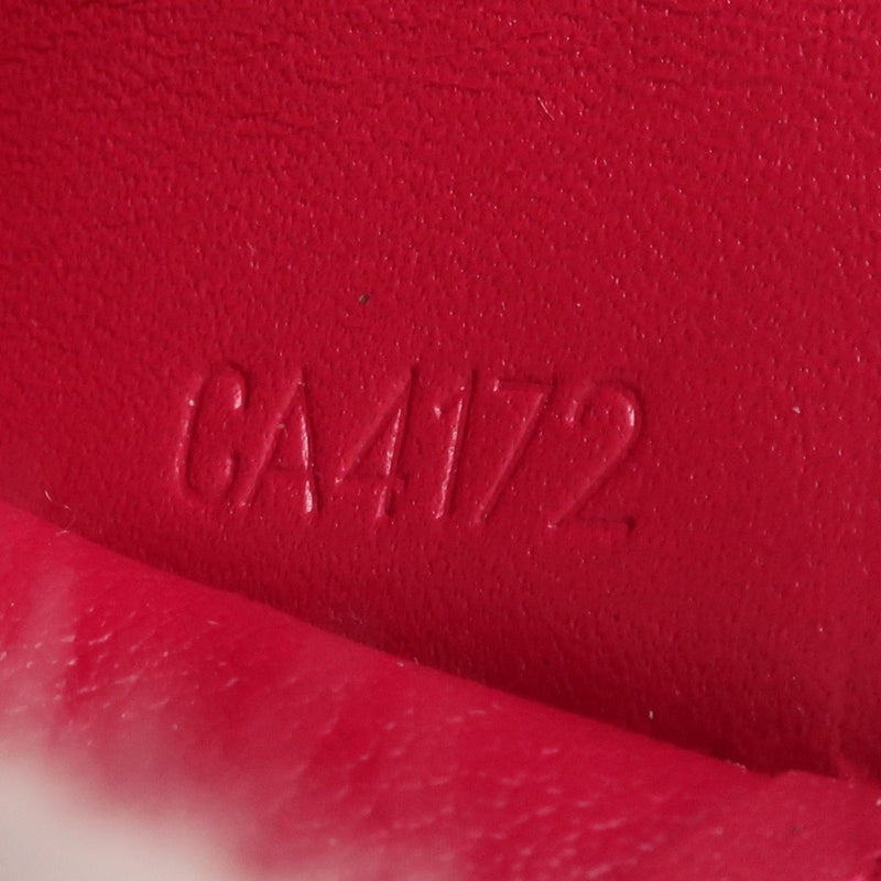 [LOUIS VUITTON] Louis Vuitton Round Fastener M91536 Long Wallet Monogram Verni Rose Andyan Pink CA4172 Radives Ladies Long Wallet A-Rank