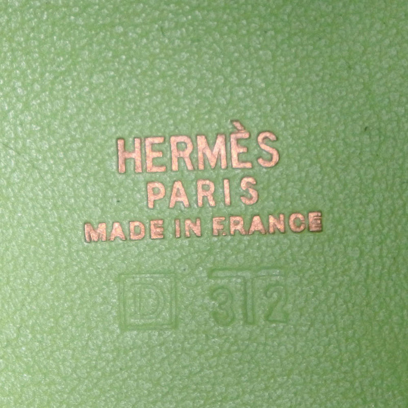 [Hermes] Hermes Vest Pouch Pouch voga River Green □ O 새겨진 숙녀 주머니 A 등급