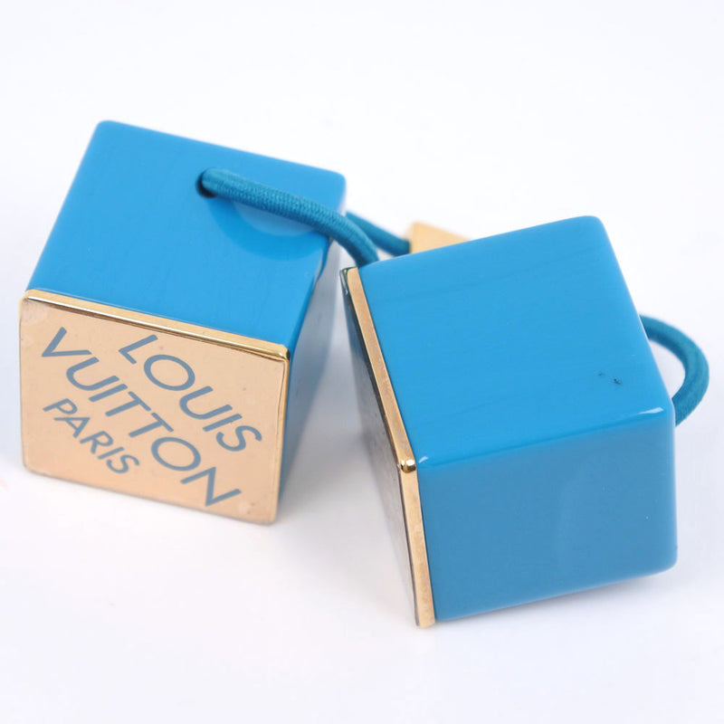[Louis Vuitton] Louis Vuitton Hair Gum Cube Otros productos Varios de moda Caucho Azul Damas Otras Masselas Varios bienes A-Rank