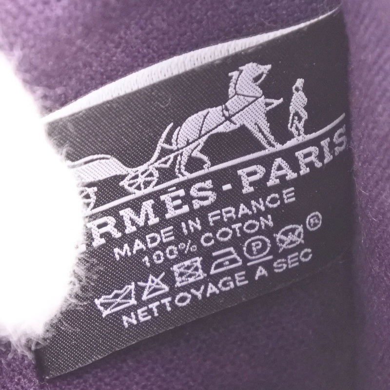 [HERMES] Hermes Flat Pouch Pouch Canvas Purple Ladies Pouch