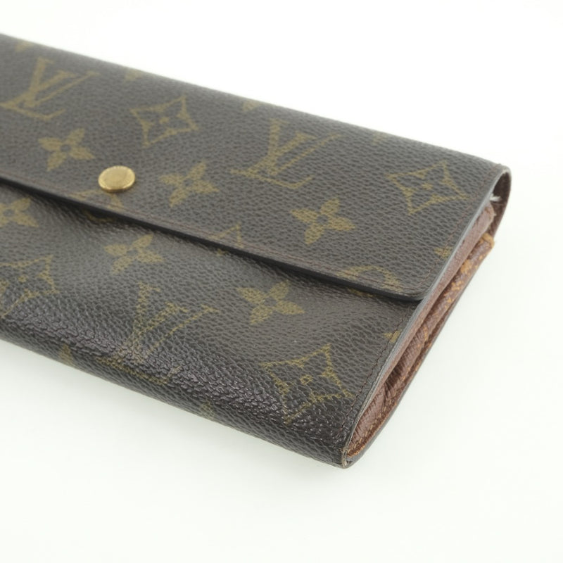 [LOUIS VUITTON] Louis Vuitton Pochette Port Monone Crisi M61726 Long Wallet Monogram Canvas Tea Unisex Long Wallet