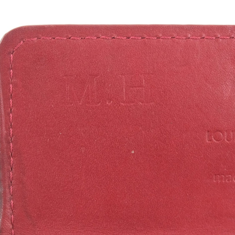 [LOUIS VUITTON] Louis Vuitton Multicre 4 4 ​​-units M91976 Key Case Monogram Verni Pom Damur Red TS5100 engraved Ladies key case