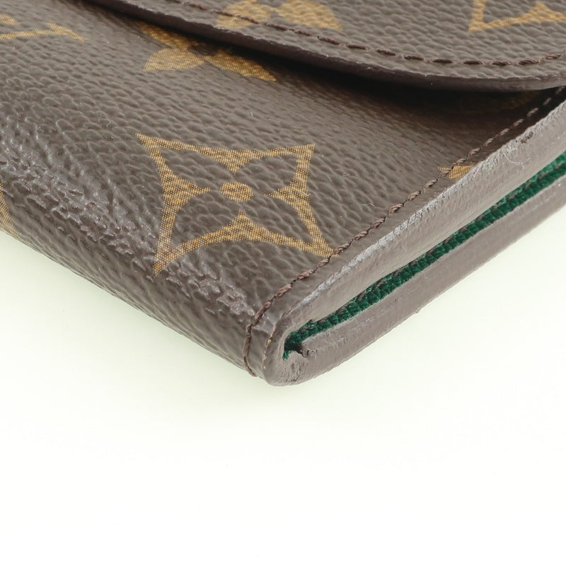 Louis Vuitton] Louis Vuitton Portofoille Emily M60137 Long wallet Monogram  canvas tea/green CA2182 engraved ladies long wallet A-rank – KYOTO NISHIKINO
