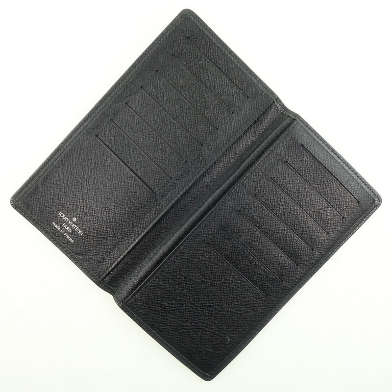 [Louis Vuitton] Louis Vuitton Porte Carte Credit M30402 Long Wallet Taiga Aldoise Black Mi0061