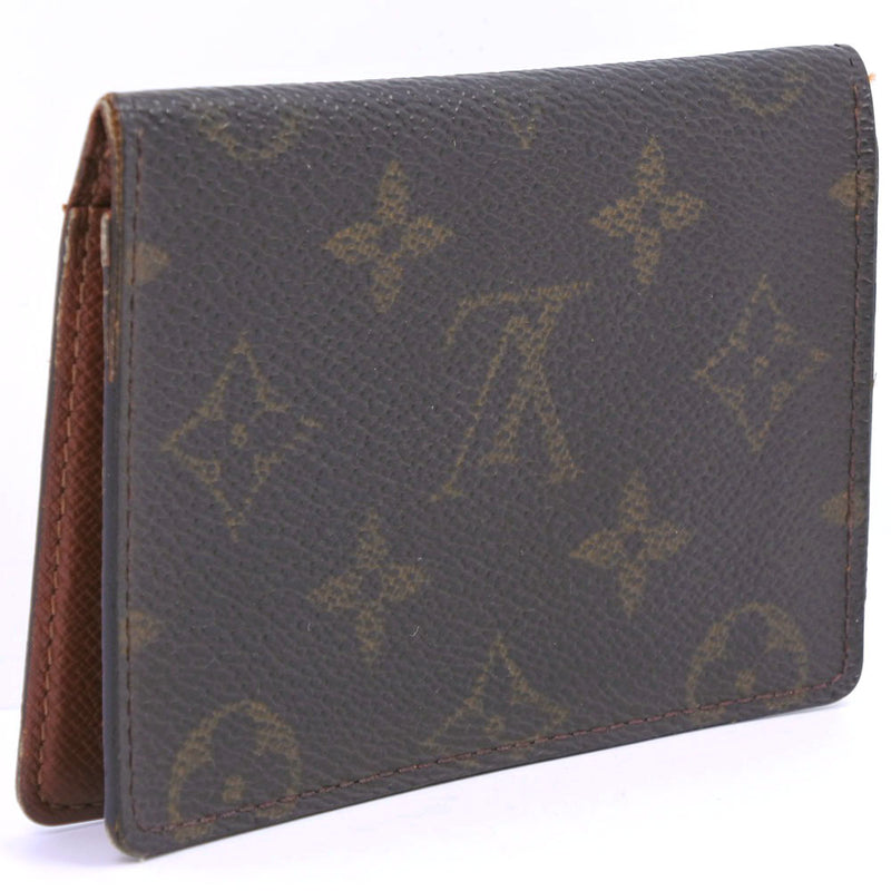 Auth Louis Vuitton Monogram Porto 2 Cult Vertical M60533 Travel Pass Case