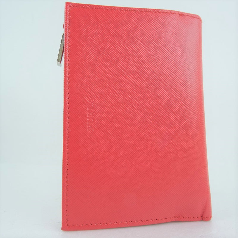 [FURLA] Furla 
 Bi-fold wallet 
 Red Snap button Ladies A+Rank