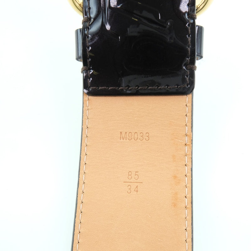 Louis Vuitton] Louis Vuitton Santule Fleur M9033 Cinturón Monogram verni  amalant para hombre cinturón – KYOTO NISHIKINO