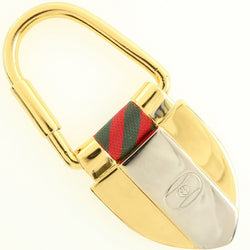 [Gucci] Gucci Shield Keyling 3018 Keychain Gold Unisex Keychain A Rank