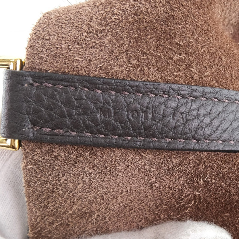 [HERMES] Hermes Picotan Lock MM Handbag Toryon Lemance Ebeene D engraved Ladies Handbag A+Rank