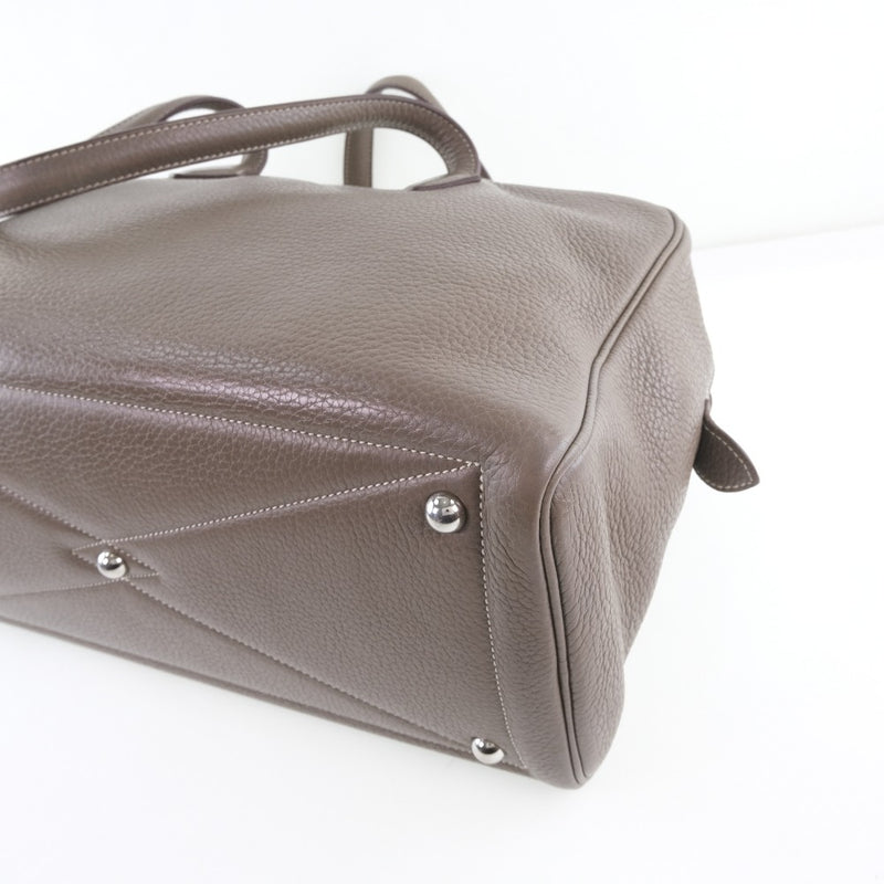 [HERMES] Hermes Victoria 35 Handbag Toryon Lemance Etoop □ Q engraved ladies handbag