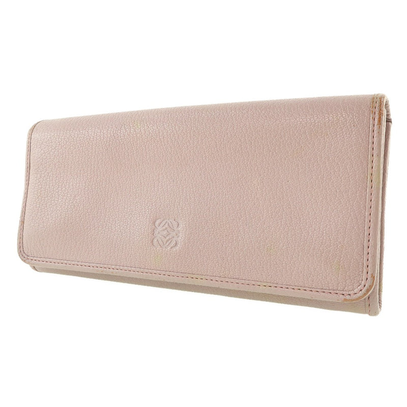 [LOEWE] Loewe Wallet Calf Pink Ladies Long Wallet