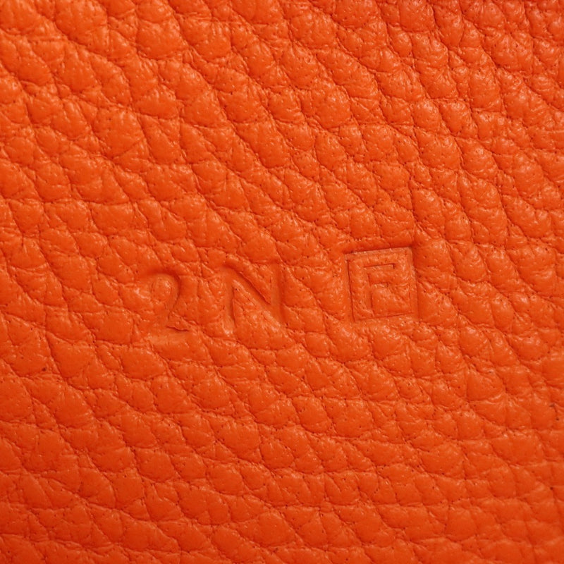 [Hermes] Hermes Dogon GM Long Wallet Togo Orange □ F Grabado Damas Billetera Long A+Rank