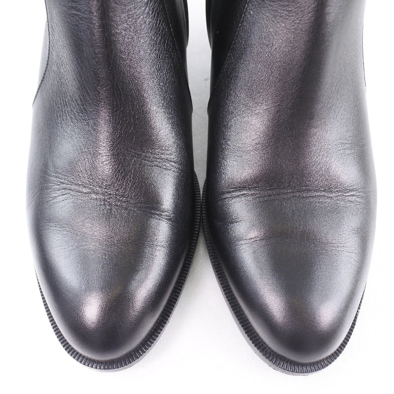 [Salvatore Ferragamo] Salvatore Ferragamo Liberty Boots Calf Black Ladies