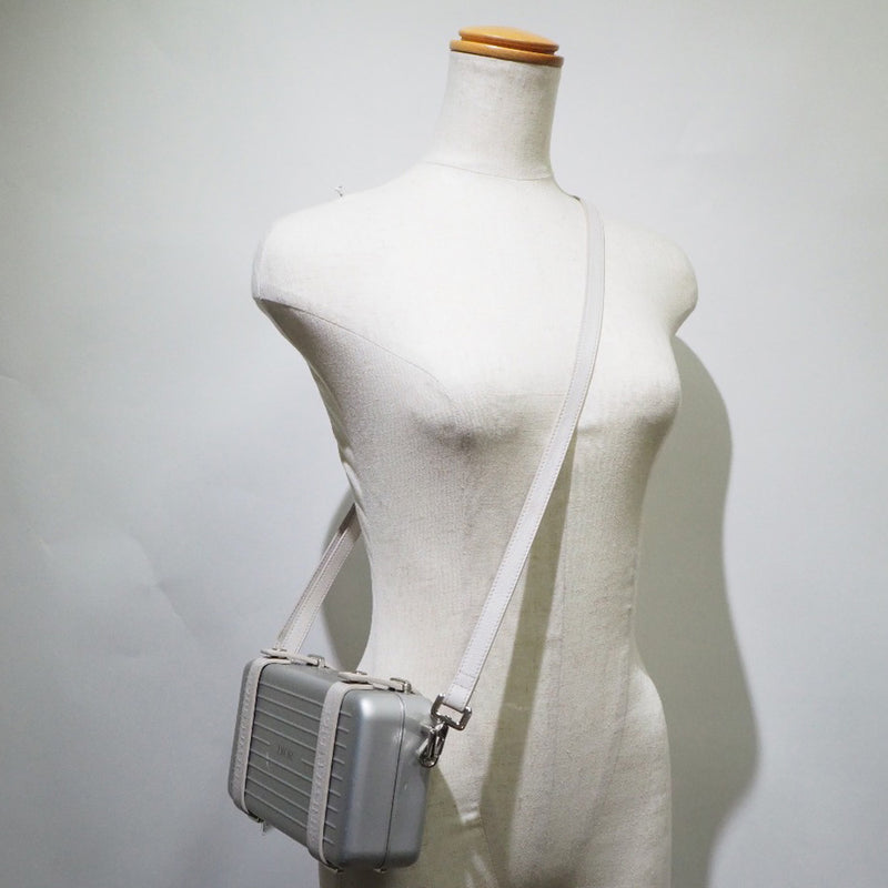 [Dior] Dior Personal Rimowa Collaboration 2way Shoulder 2DRCA295YWT_H31E Aluminio Silver Ladies Shoulder Bag